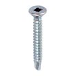 Picture of Twinthread Self Drilling Csk Sq Drive BZP - 8x1