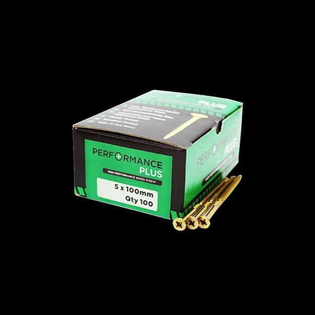 Picture of Woodscrew Csk Performance Plus YZP - 6.0x60