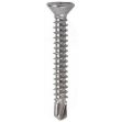 Picture of Self Drill Screw Pozi Csk LS3 A2 S/S Alu Drill - 4.2x13