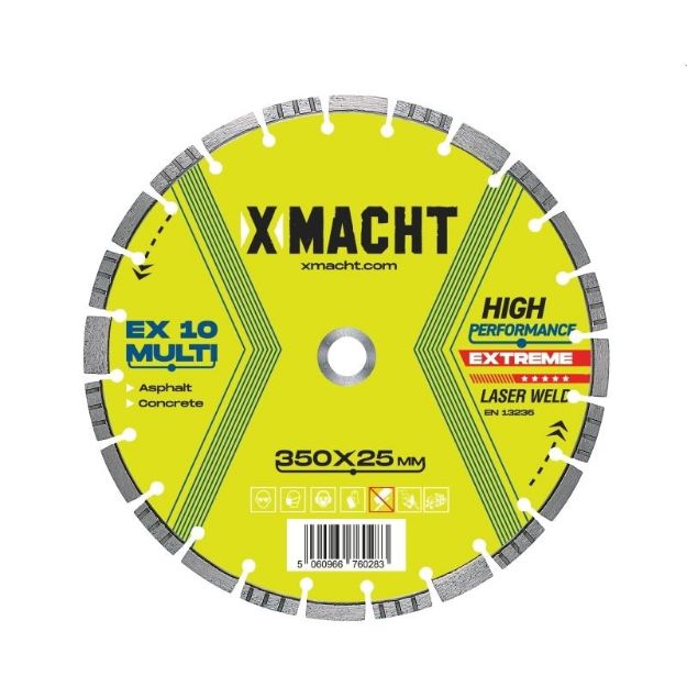 Picture of Diamond Blade EX10 Multi Xmacht [Multi Use] 350/25mm