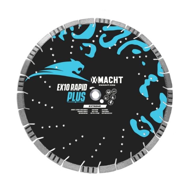 Picture of Diamond Blade EX10 RAPID PLUS Xmacht [Multi Use] 350/25mm