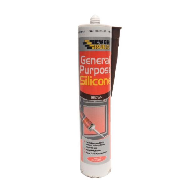 Picture of Silicone Sealant Multi-Purpose - Brown