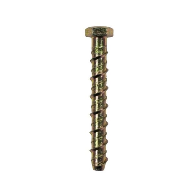 Picture of Griptorq Concrete Bolt Hex YZP - 12x75